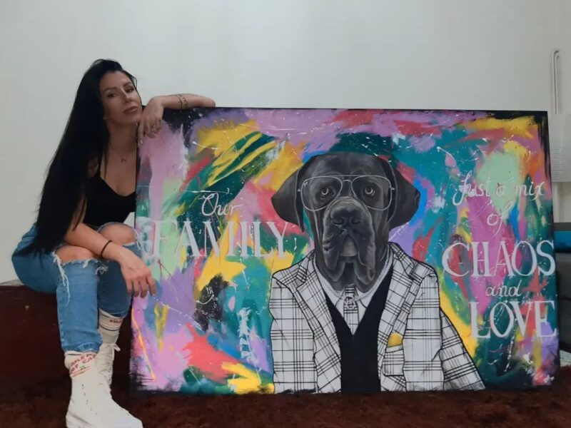 Τοιχογραφίες, πίνακες κατά παραγγελία